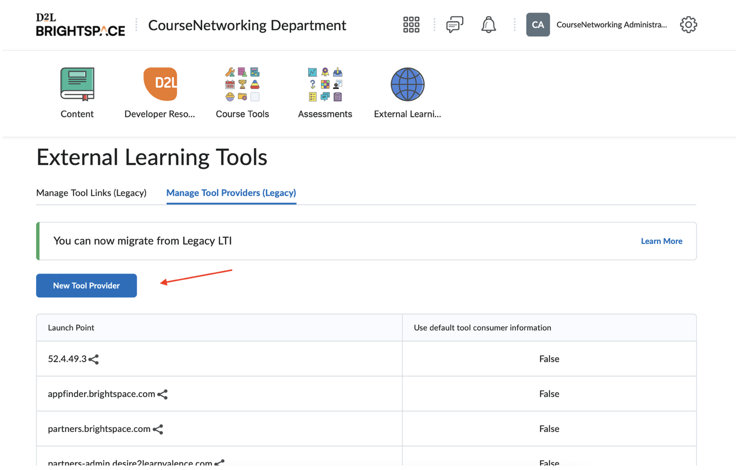 Add CN Post LTI 1.1 To D2L – CourseNetworking