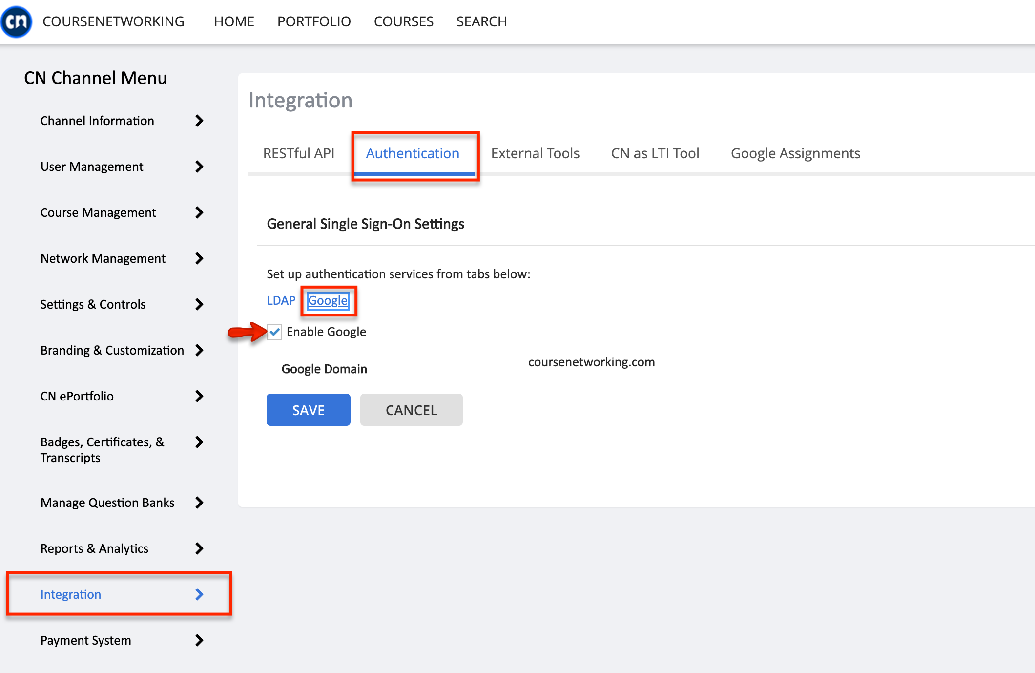 google integration with producteev