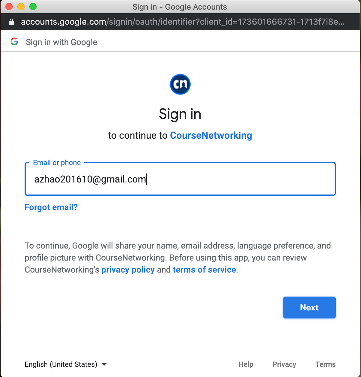 sign-in-with-google-coursenetworking